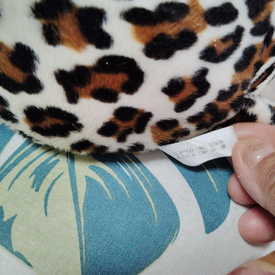 hello Kitty 50 cmハローキティ ヒョウ柄ぬいぐるみ