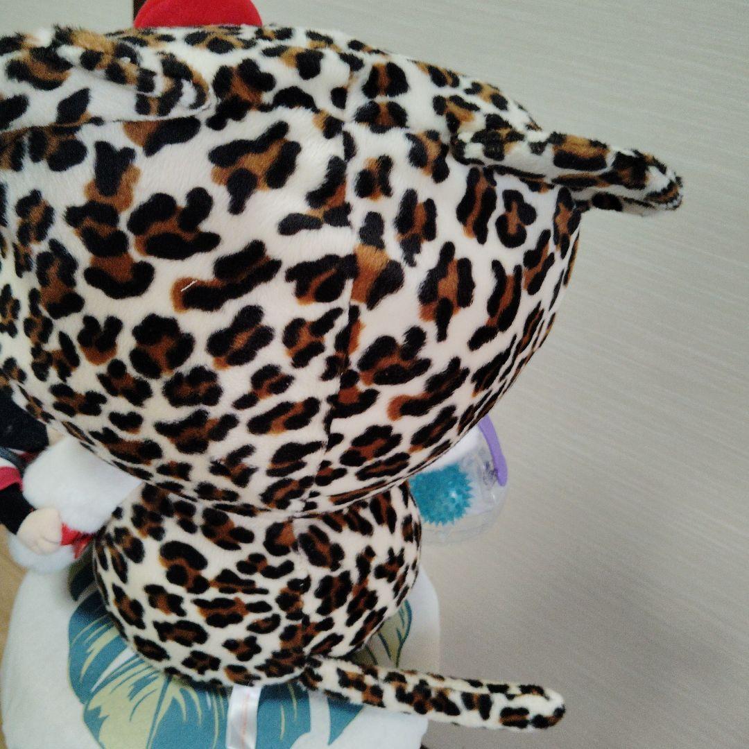 hello Kitty 50 cmハローキティ ヒョウ柄ぬいぐるみ