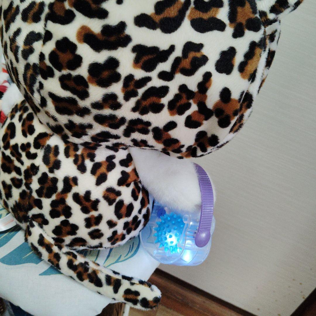 hello Kitty 50 cmハローキティ ヒョウ柄ぬいぐるみ