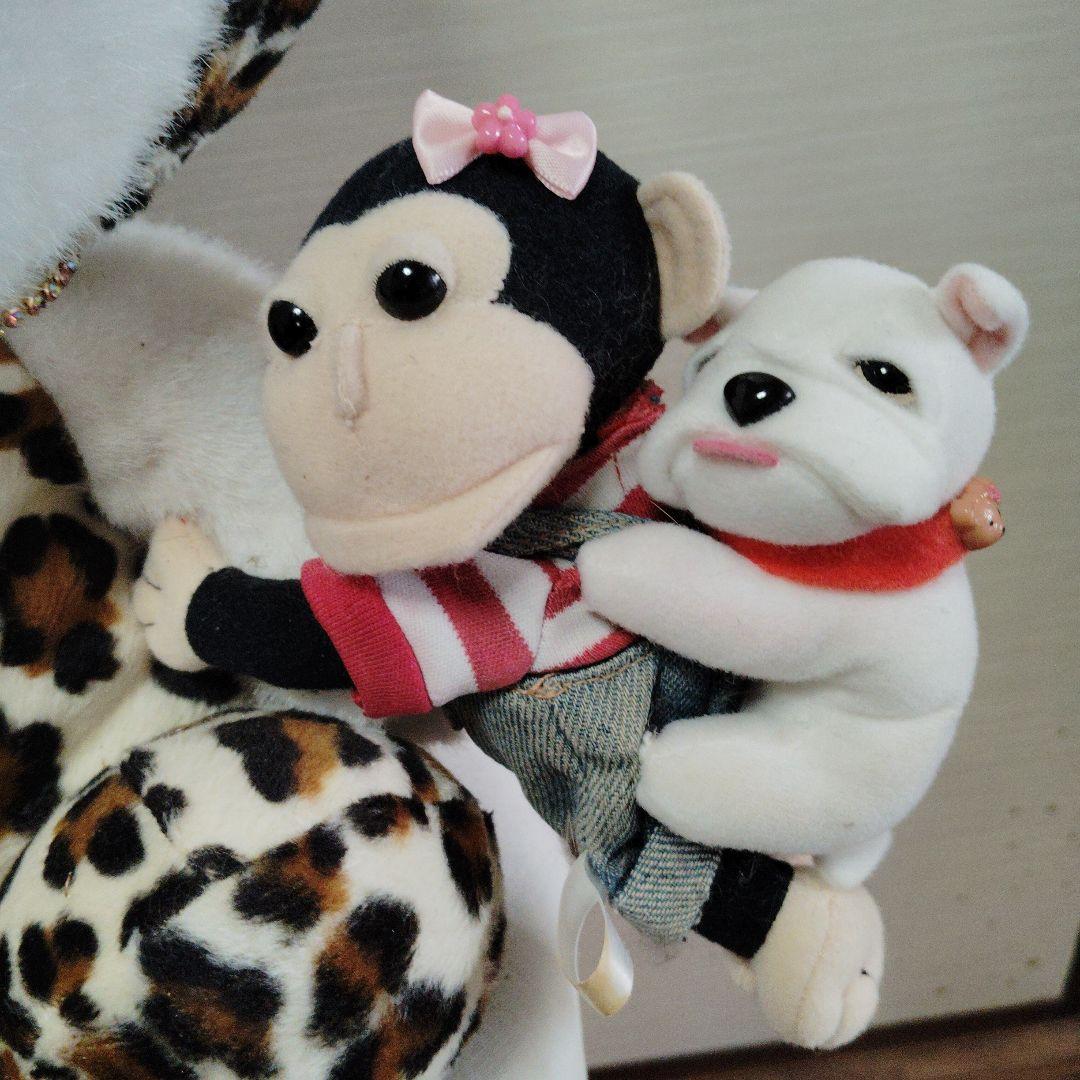 hello Kitty 50 cmハローキティ ヒョウ柄ぬいぐるみ