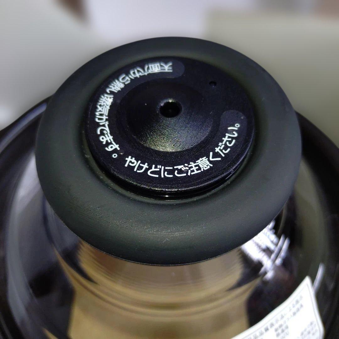 未使用 HARIOハリオ フタがガラスのご飯釜 土鍋 3合用 GN-200B