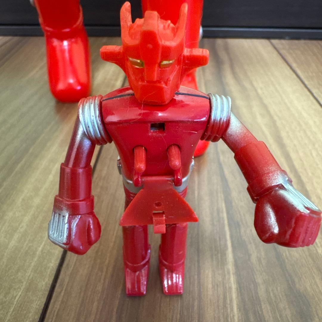 特大 レッドバロン ソフビ スーパーロボット マッハバロン 超合金 当時物