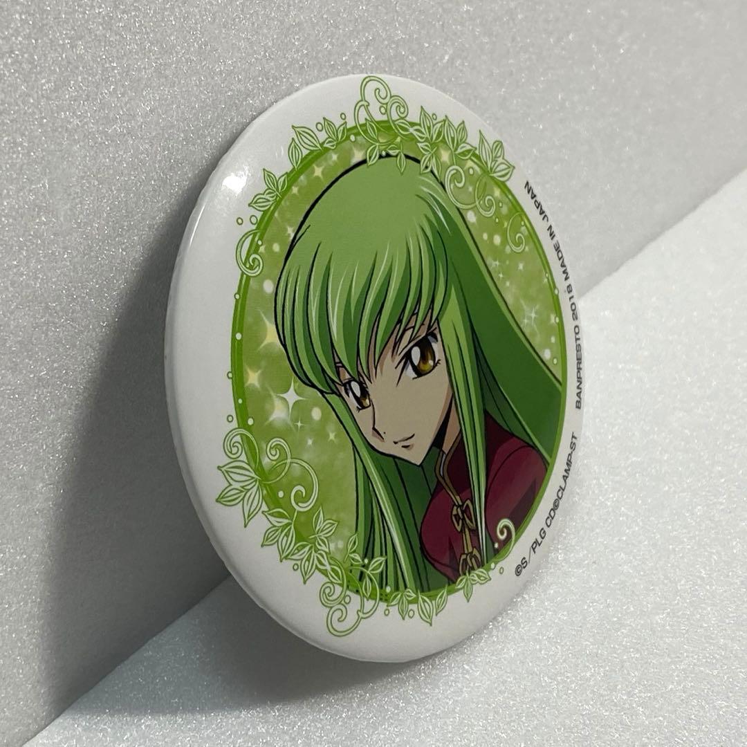 1番カフェ CODE GEASS 反逆のルルーシュ 缶バッジ C.C. 制服