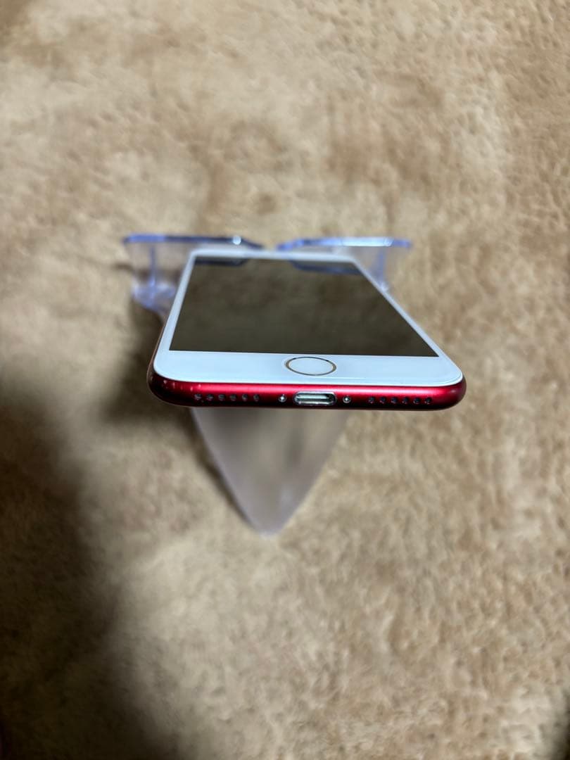 Iphone 7 Red 128GB SIMフリーバッテリー83％良品