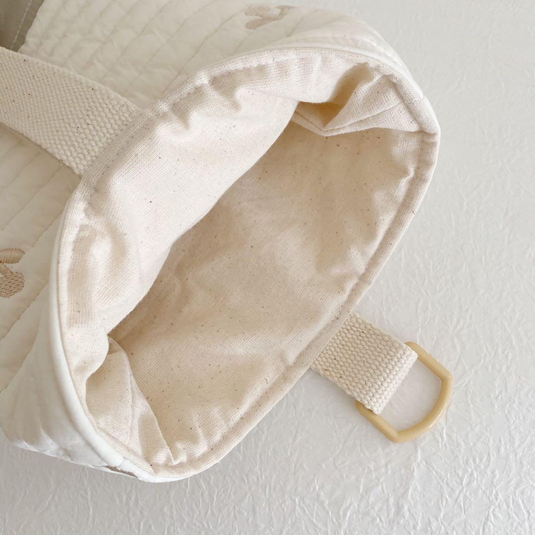 【送料無料】入園入学3点セット(さくらんぼ柄)ベージュ