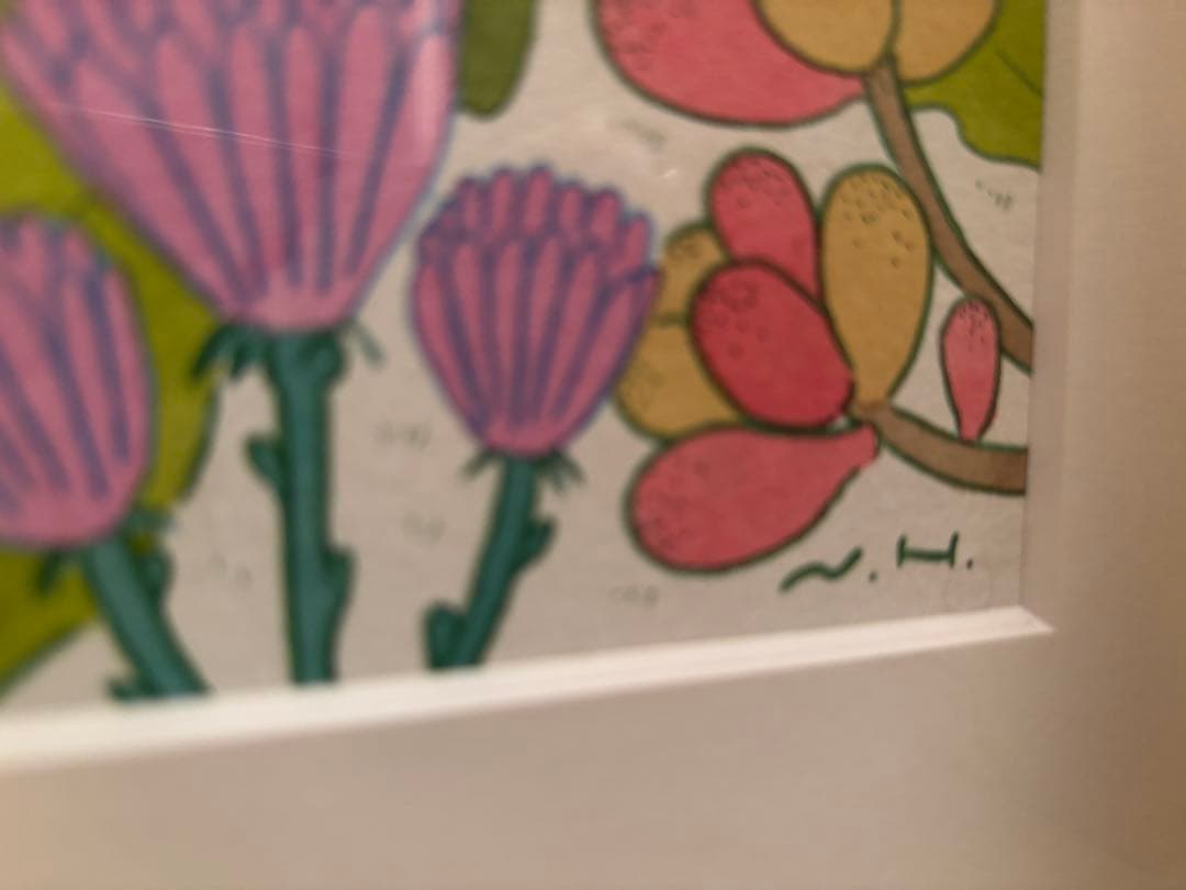 ヒダカナオト個展「寝息と鼻歌」の原画