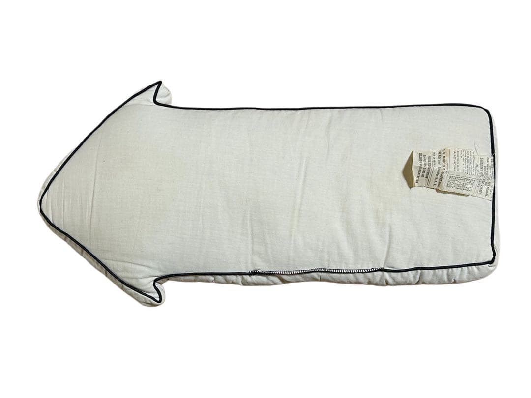 50s ビンテージ ロードサイン ONEWAY クッション アンティーク 雑貨