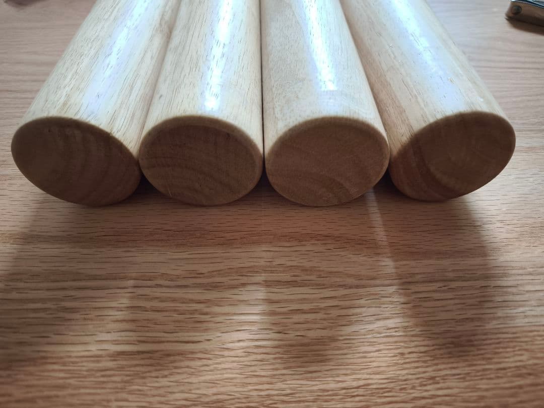 無印良品　脚付マットレス用脚20cm 4本