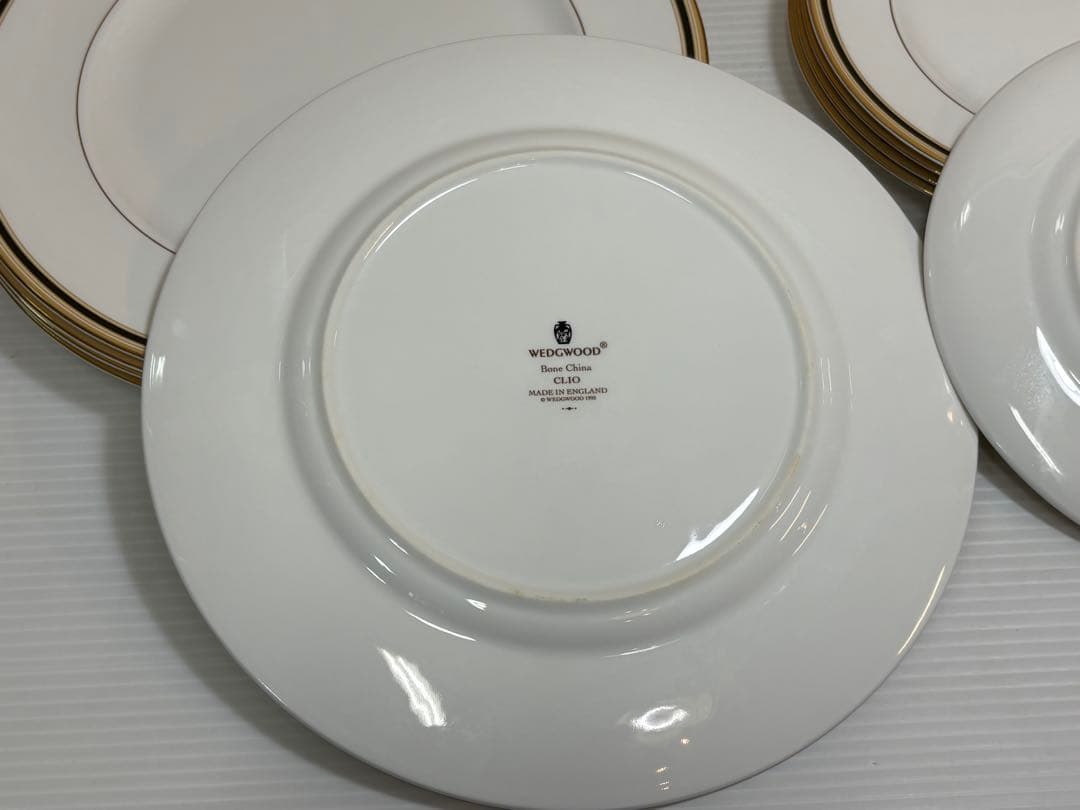  クリオ　プレート　まとめて　ゴールドライン　大皿5枚　中皿5枚