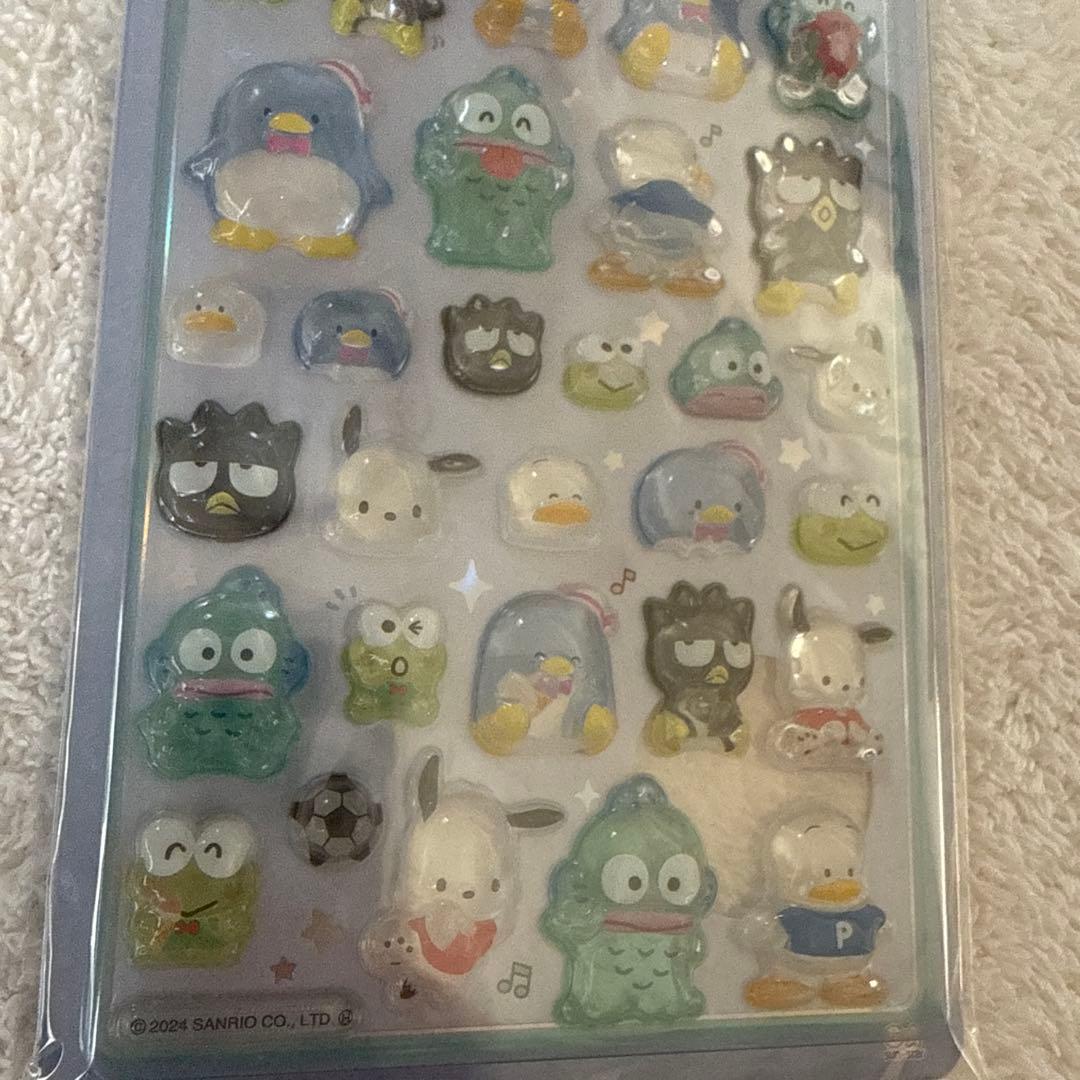 サンリオ第一弾【正規品】ボンボンドロップシールはぴだんぶい