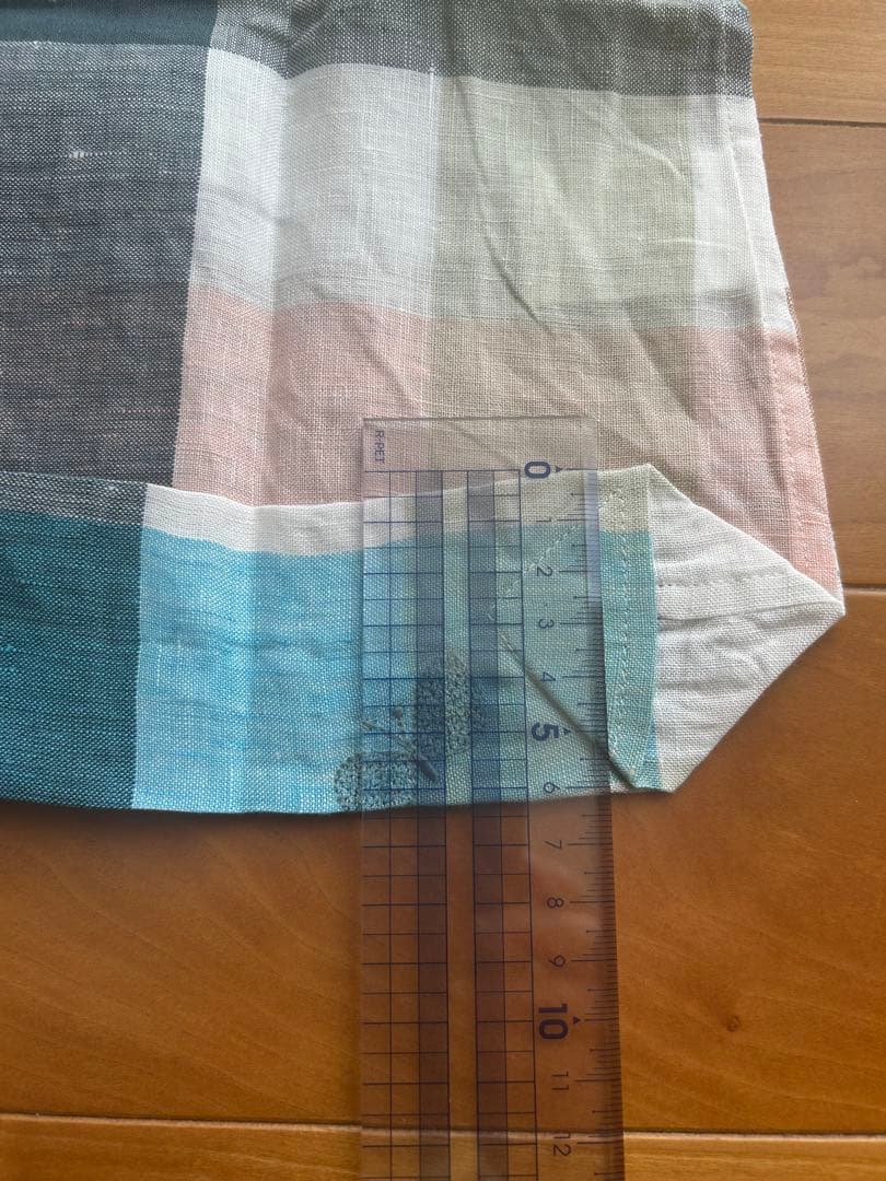 minä perhonen chouchoチェック柄エコバッグ