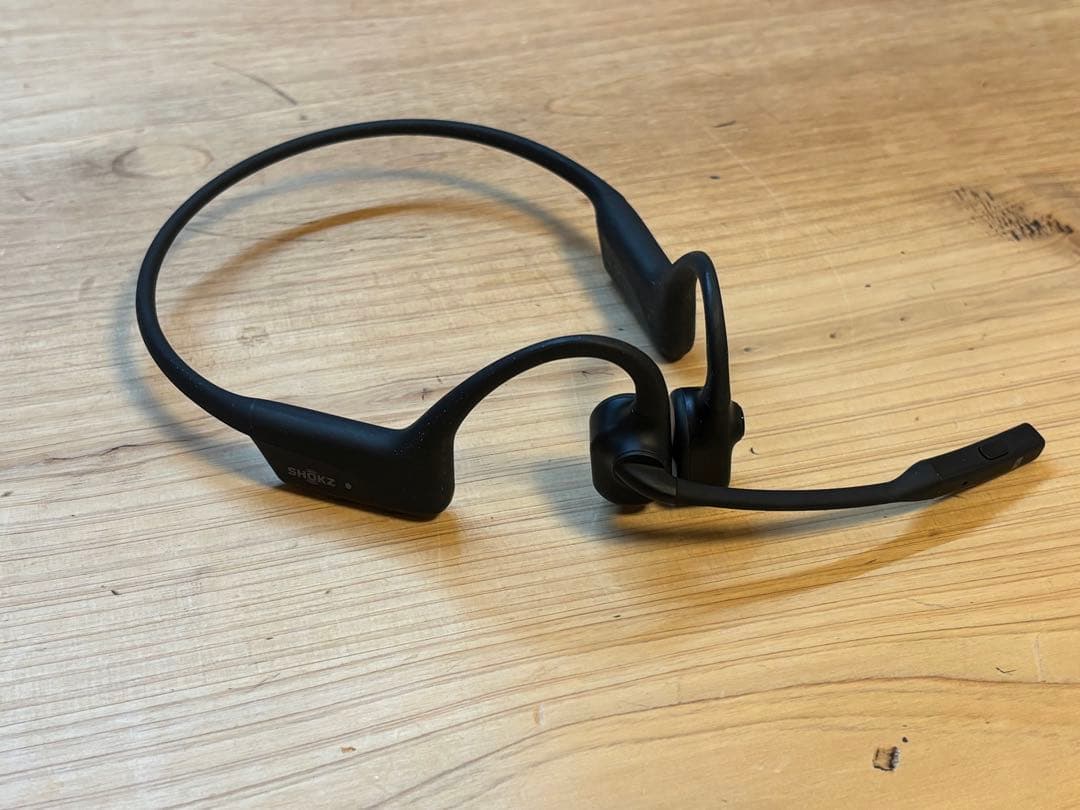 Shokz OpenComm2 UC TypeAアダプタ付属品完備