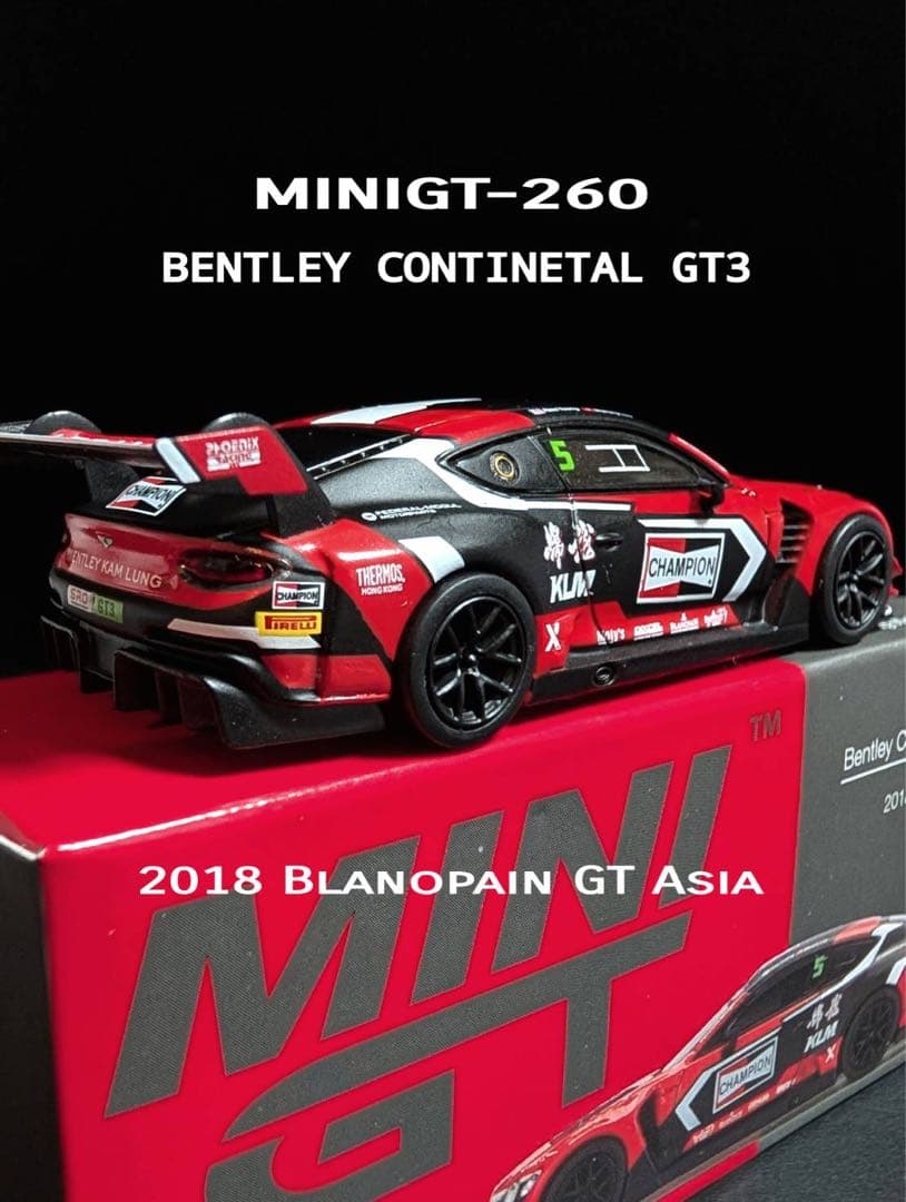 MINIGT 1/64 Bentley Continental GT3 完売品