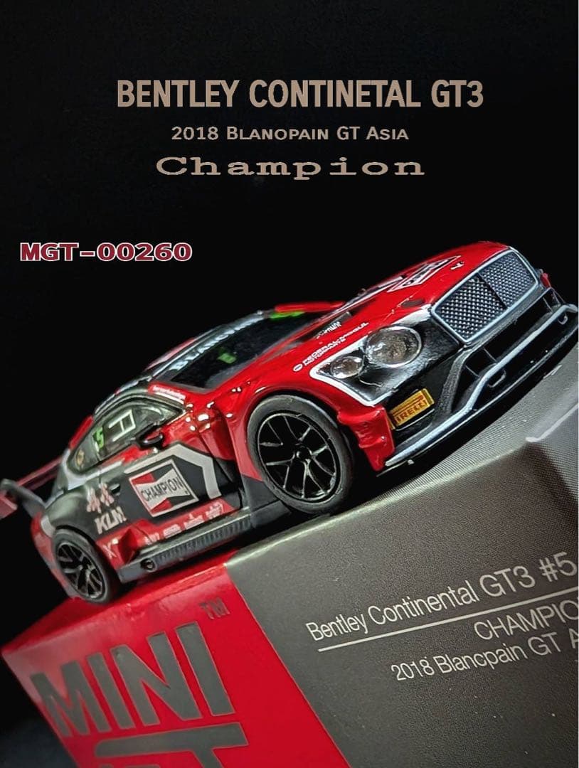 MINIGT 1/64 Bentley Continental GT3 完売品