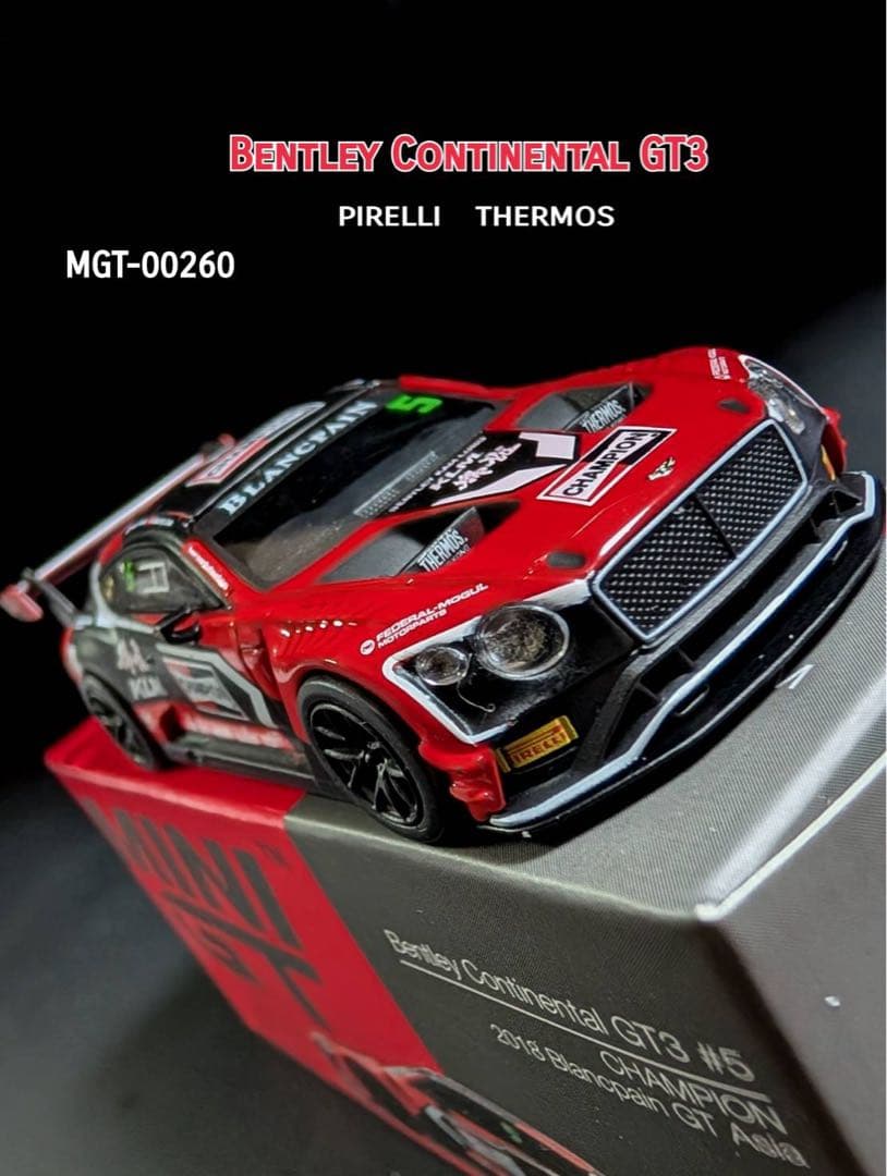 MINIGT 1/64 Bentley Continental GT3 完売品