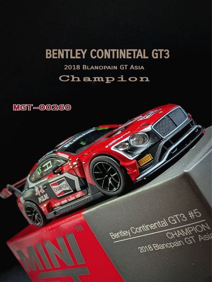 MINIGT 1/64 Bentley Continental GT3 完売品