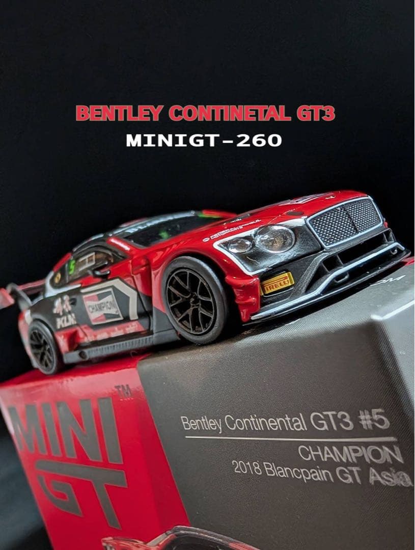 MINIGT 1/64 Bentley Continental GT3 完売品