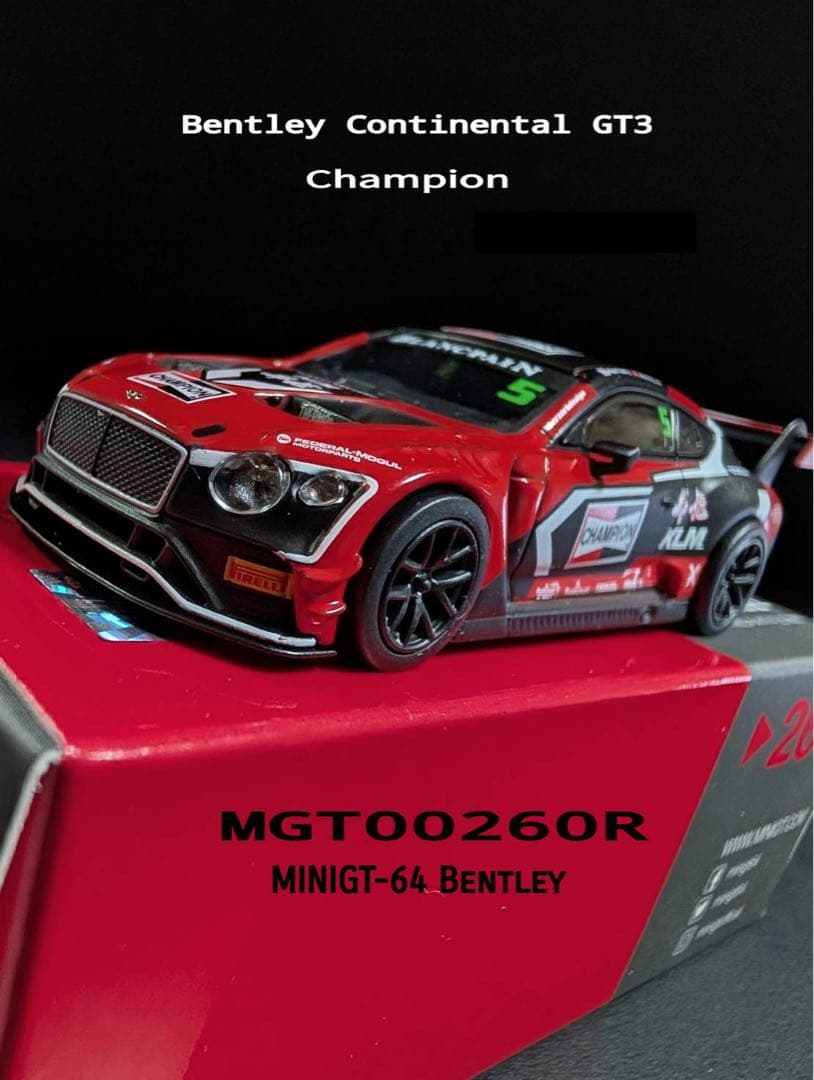 MINIGT 1/64 Bentley Continental GT3 完売品