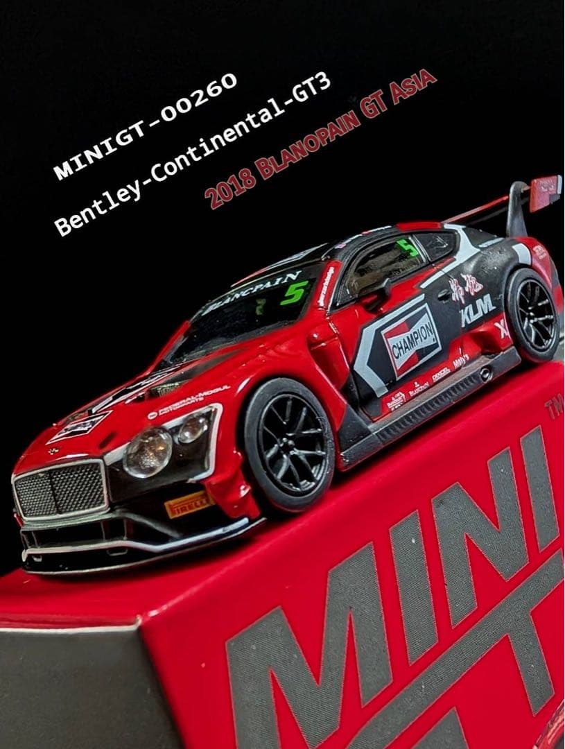 MINIGT 1/64 Bentley Continental GT3 完売品
