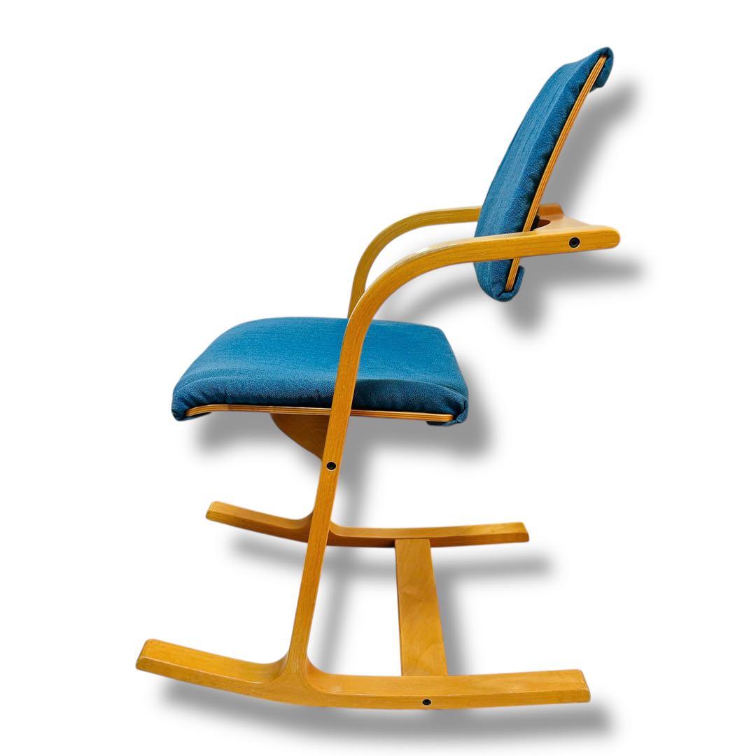 【希少廃盤品】STOKKE VARIER ACTULUM バランスチェア ブルー