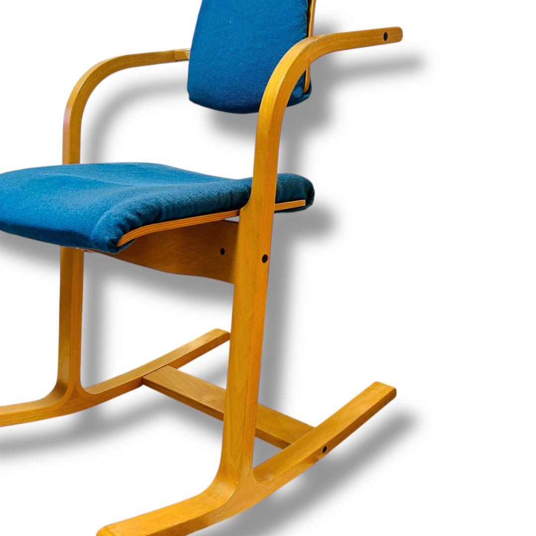 【希少廃盤品】STOKKE VARIER ACTULUM バランスチェア ブルー