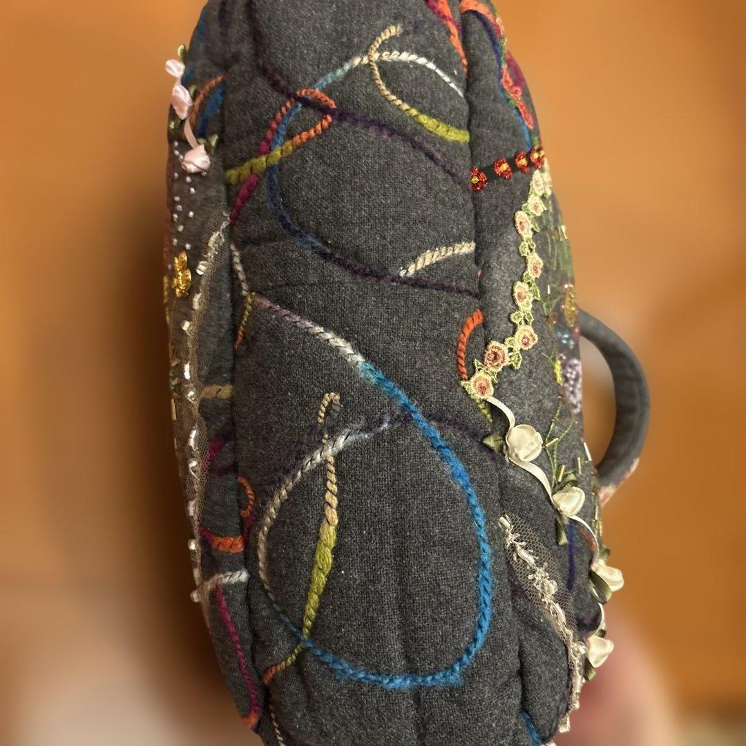 ハンドメイド　レディース　バッグ　パッチワーク　一点物
