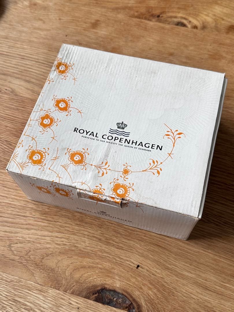 ロイヤルコペンハーゲン ホワイトエレメンツ オーバルディッシュ 新品未使用