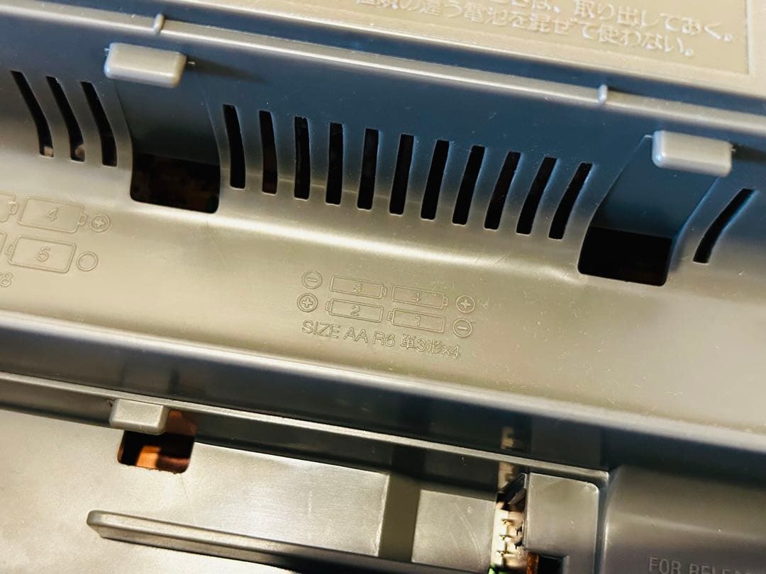 【ジャンク扱い】SONY ZS-D50 Y2K CDラジカセ レトロ家電