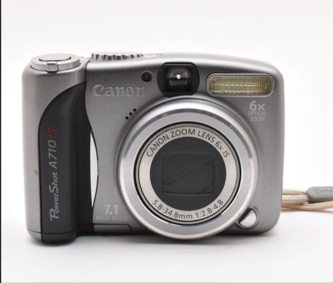 Canon PowerShot A710 IS　※レンズ周りと横のカバー欠損