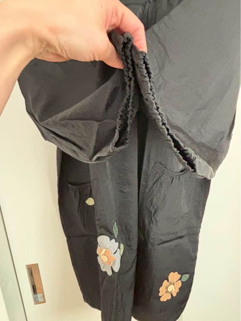 ❗️大特価❗️belpaci ベルパーチ　さえら　花モチーフ　割烹着　エプロン