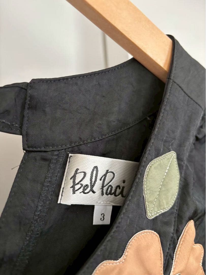 ❗️大特価❗️belpaci ベルパーチ　さえら　花モチーフ　割烹着　エプロン