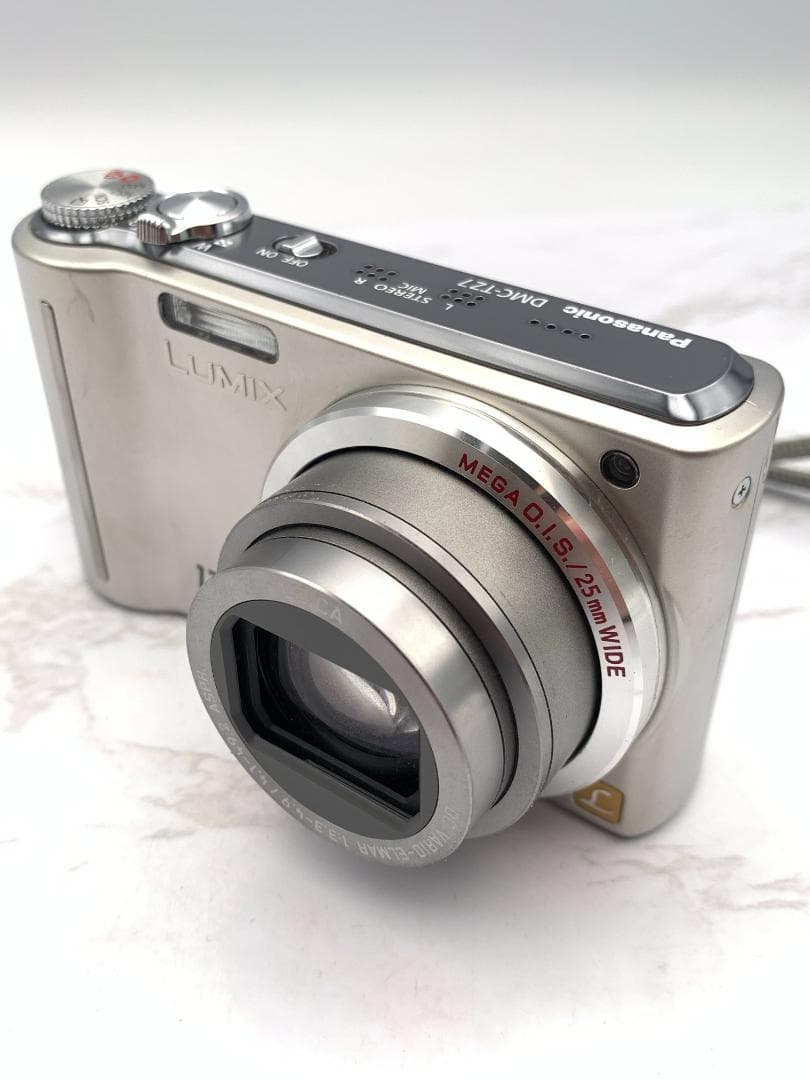【動作確認済】LUMIX DMC-TZ7 シルバー 12倍ズーム デジタルカメラ