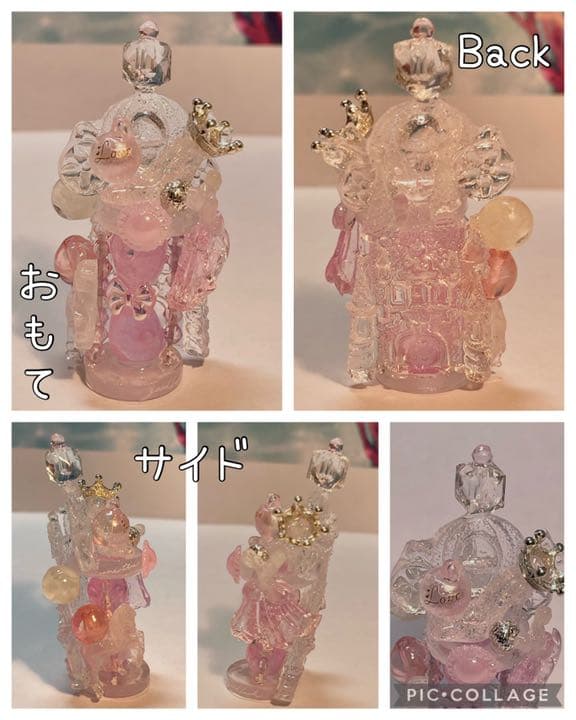 クリスタル砂時計シンデレラ城