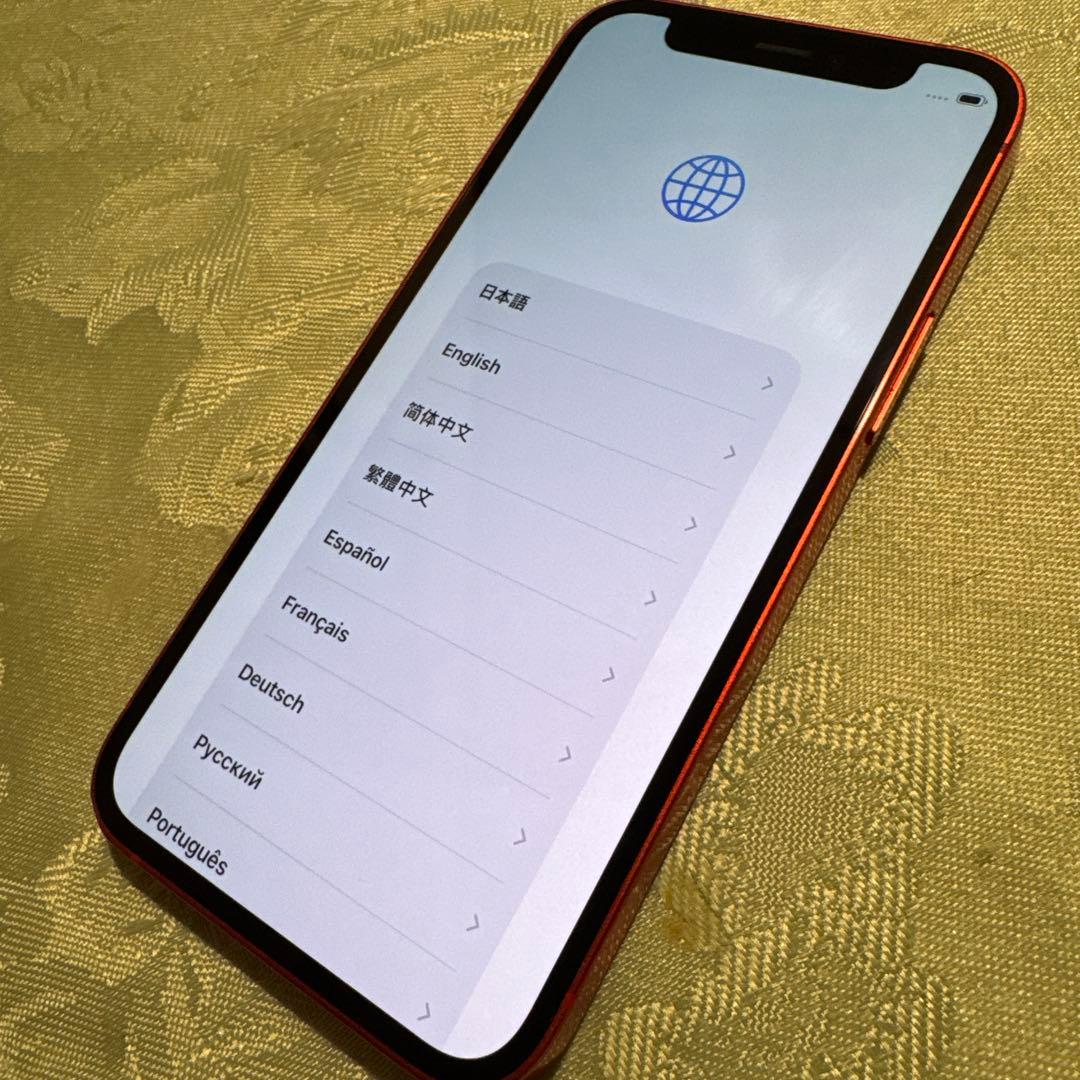 赤　iPhone12 mini 64GB