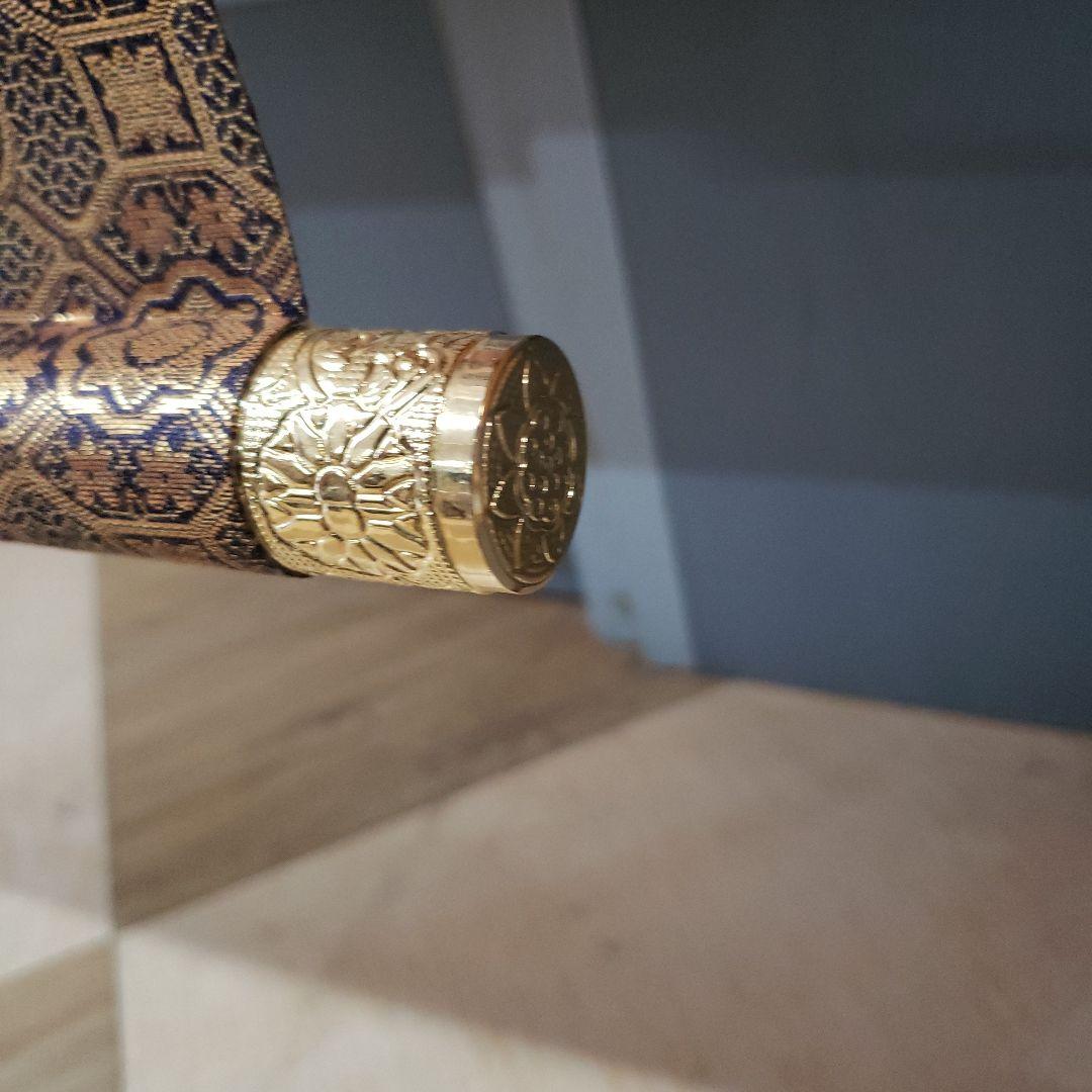 蔵出し特価　香雲書隷書般若心経真筆掛軸 193×59cm金軸先　桐箱付き