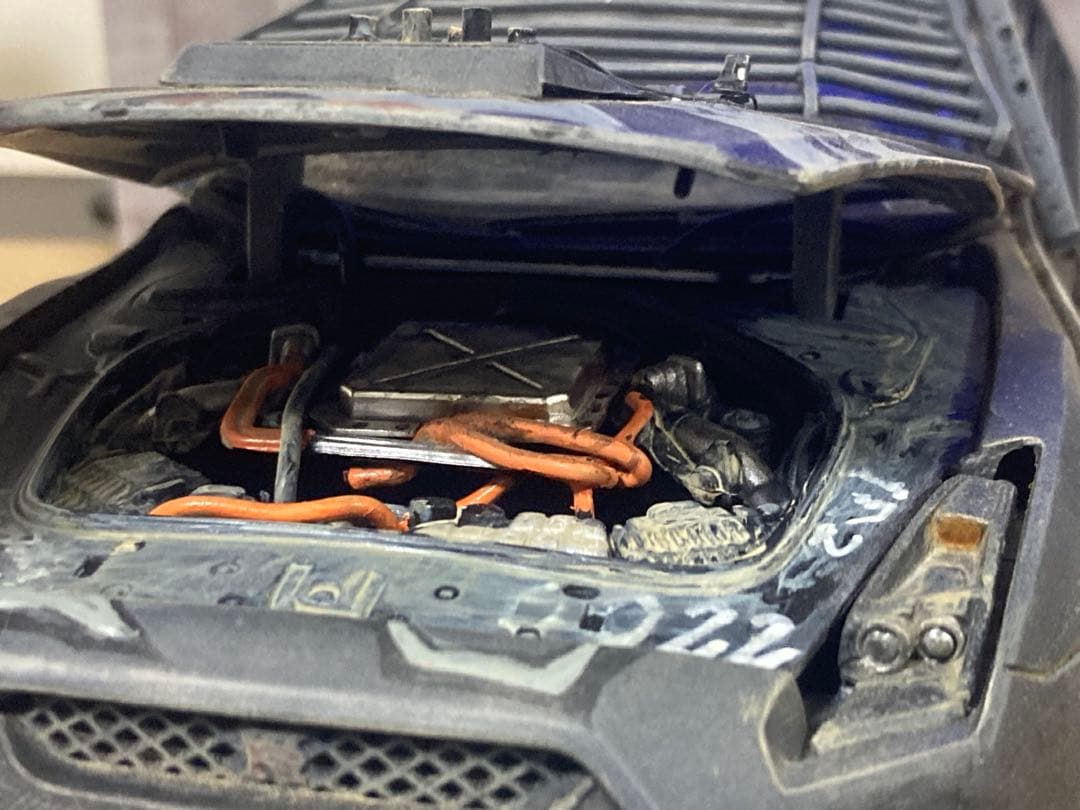 [改造品] 1/18 日産 R35 GT-R 2154(エリジウム)