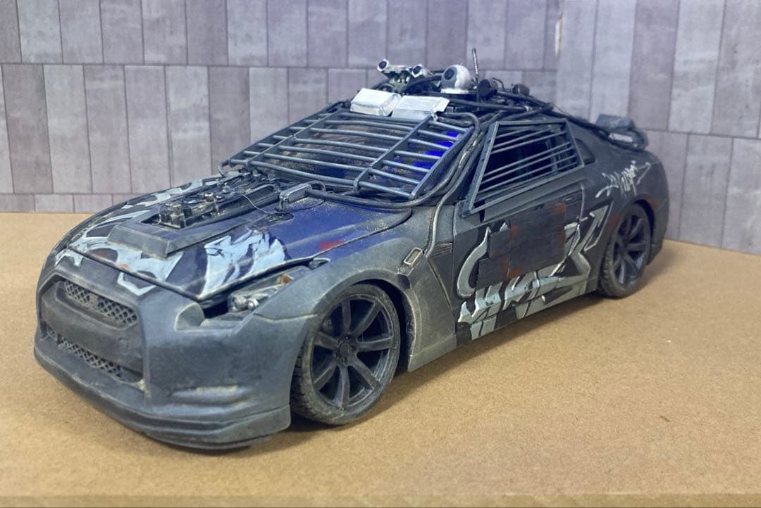 [改造品] 1/18 日産 R35 GT-R 2154(エリジウム)