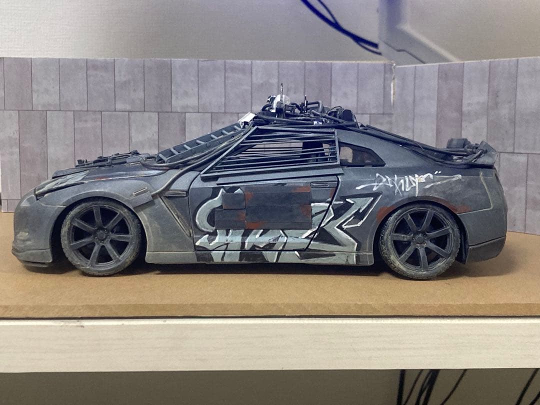 [改造品] 1/18 日産 R35 GT-R 2154(エリジウム)