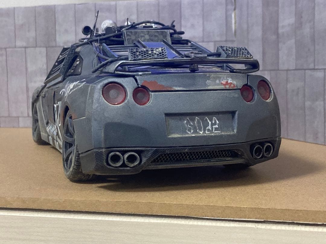 [改造品] 1/18 日産 R35 GT-R 2154(エリジウム)