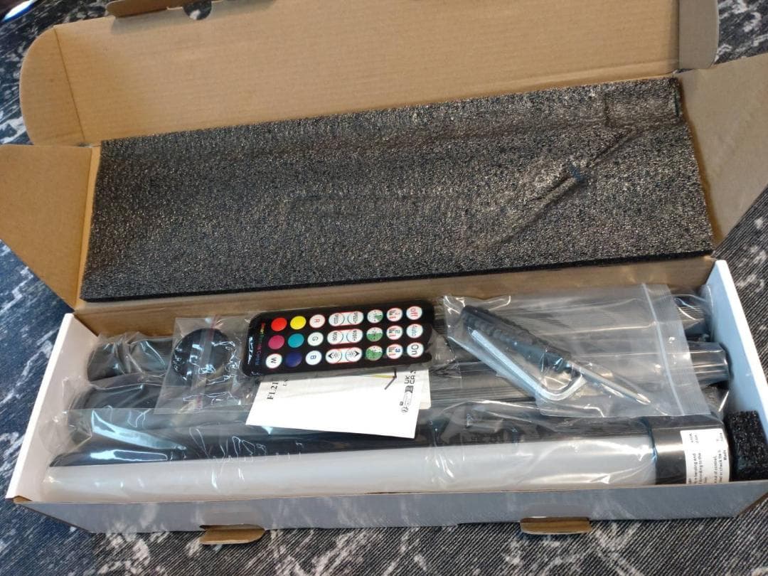 フロアランプ 間接照明 フロアライト 高さ146cm 2400LM リモコン付