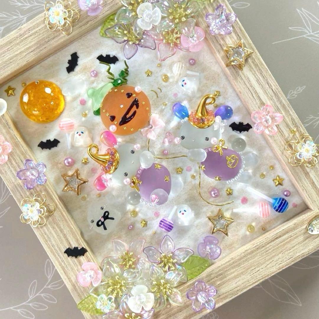 復刻♡かぼちゃ風船でHalloweenパーティーへ♡ガラス シーグラスアート