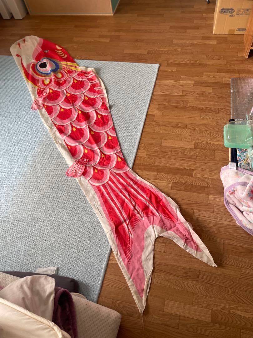 鯉のぼり こいのぼり 吹流し 黒鯉 3.5m 赤鯉 2.5m 3体セット レトロ