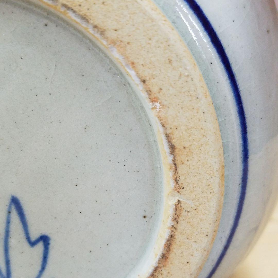 信楽焼　花瓶　壺九郎　唐草