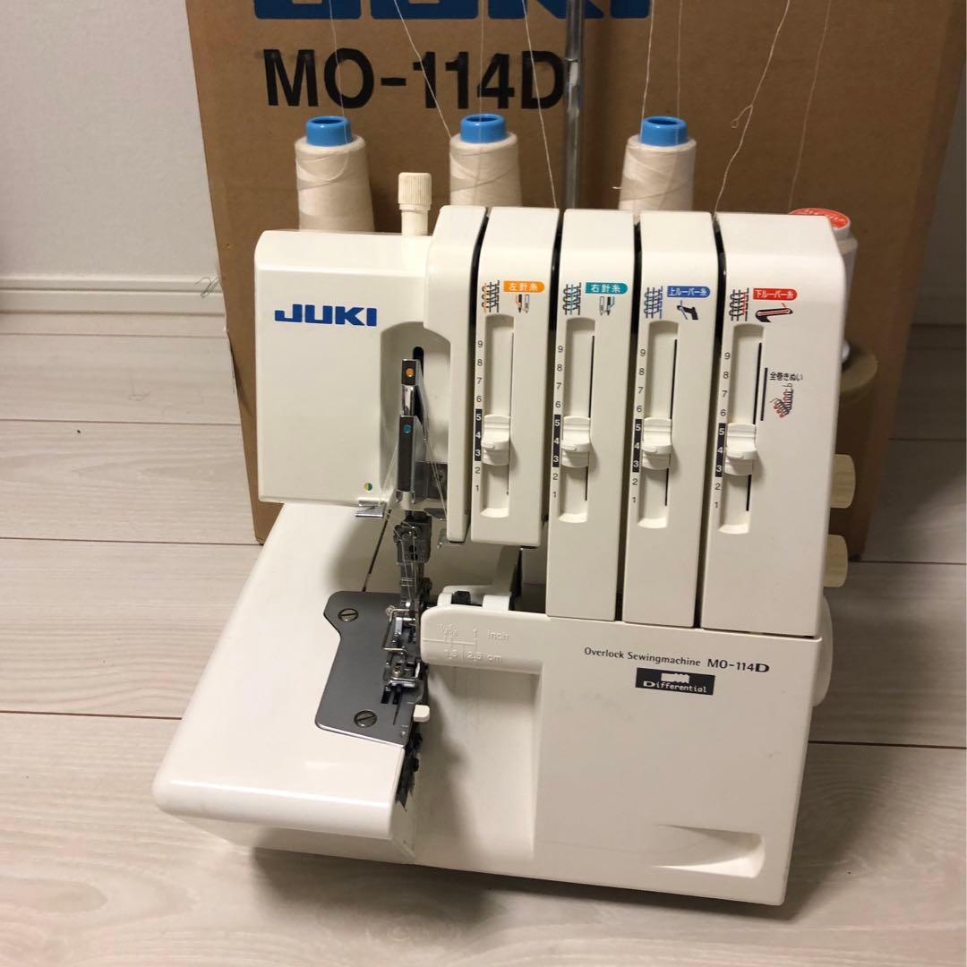 【押さえ3種類付♪】 JUKI オーバーロックミシン MO-114D