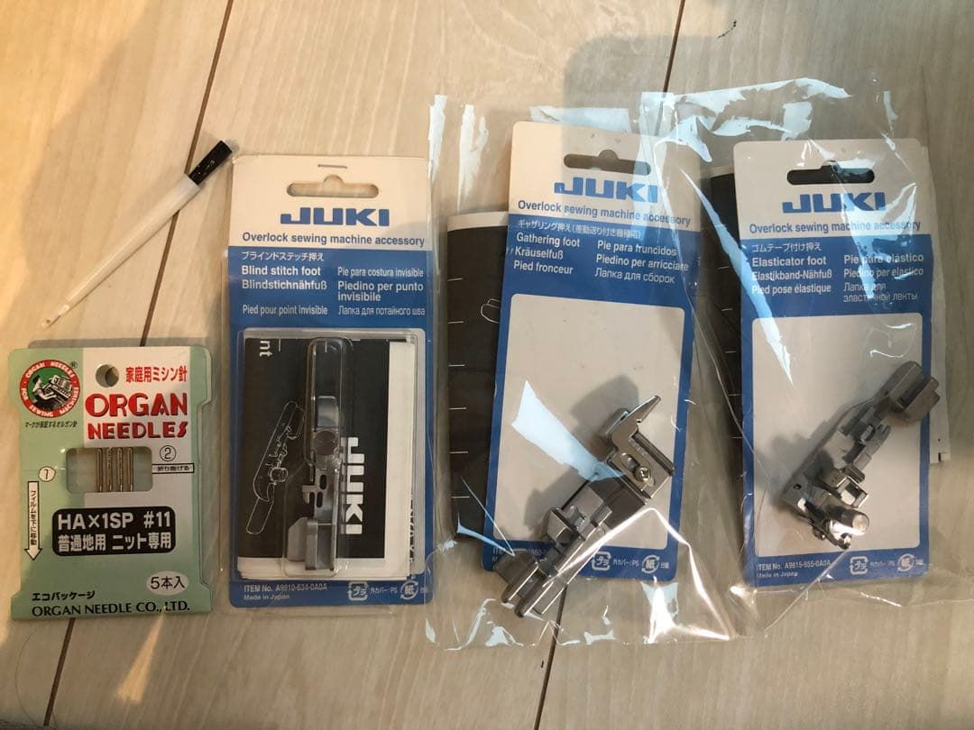 【押さえ3種類付♪】 JUKI オーバーロックミシン MO-114D