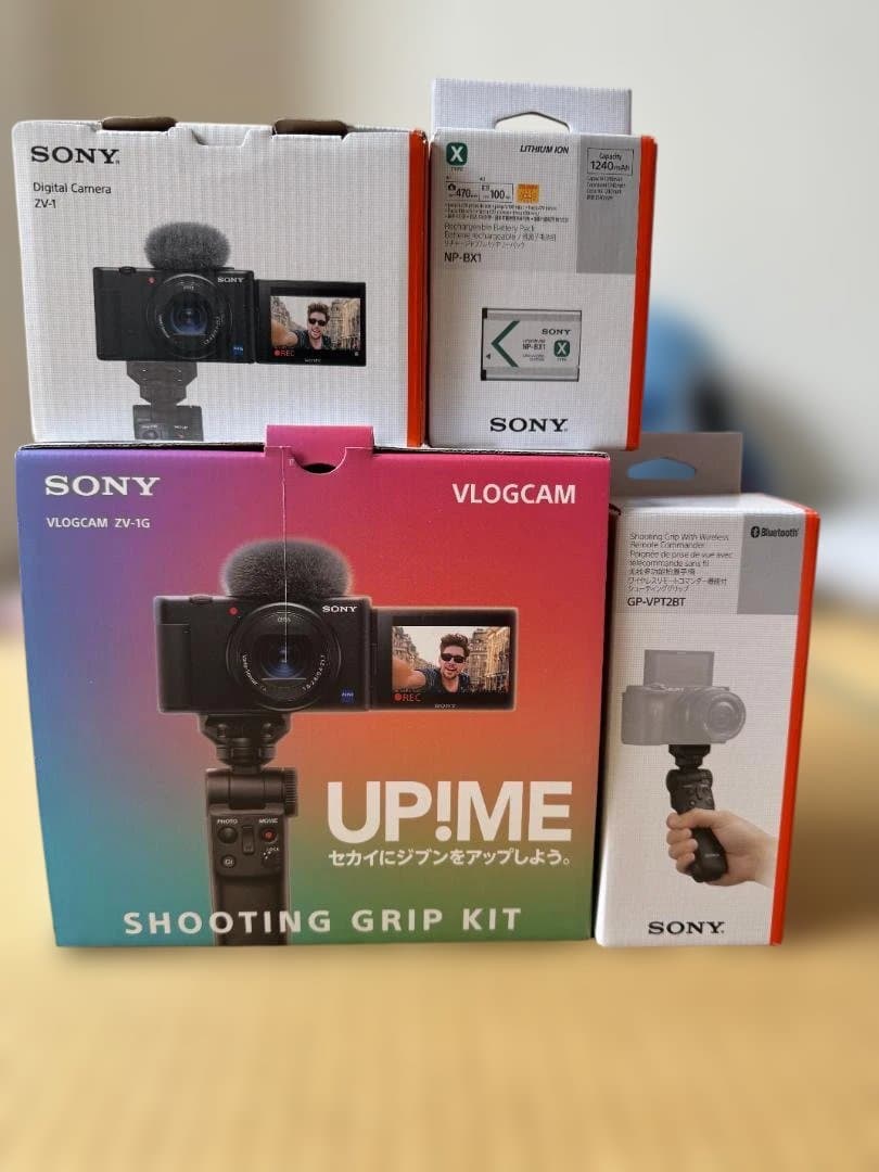 デジタルカメラ SONY VLOGCAM ZV-1G SHOOTING GRIP KIT
