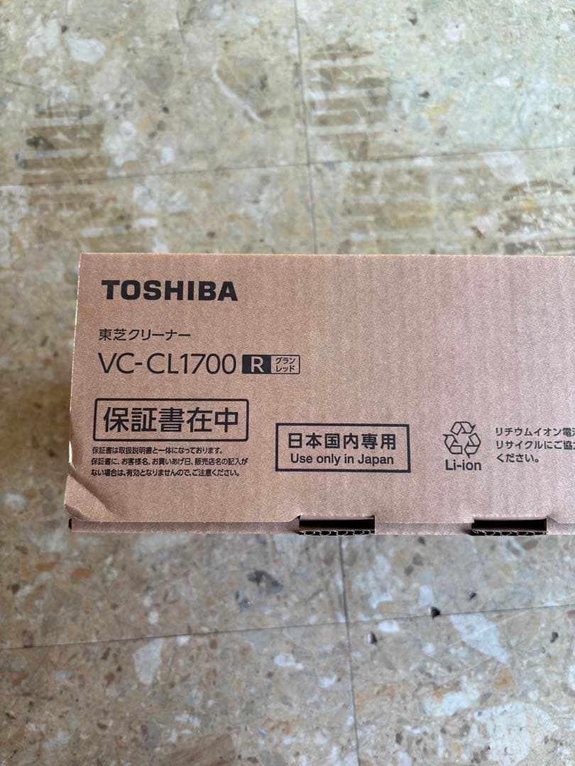 TOSHIBA VC-CL1700 スティッククリーナー 本体