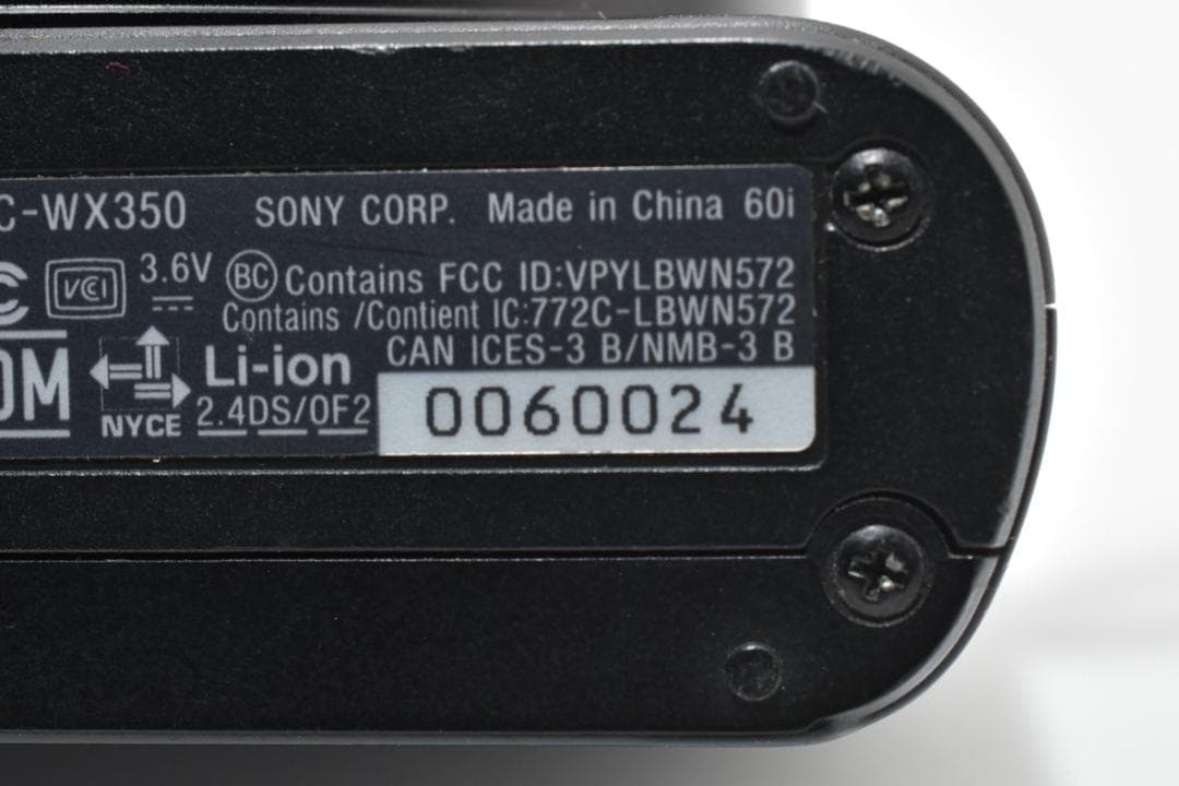 M様　ソニー　SONY Cyber-shot DSC-WX350 ブラック480