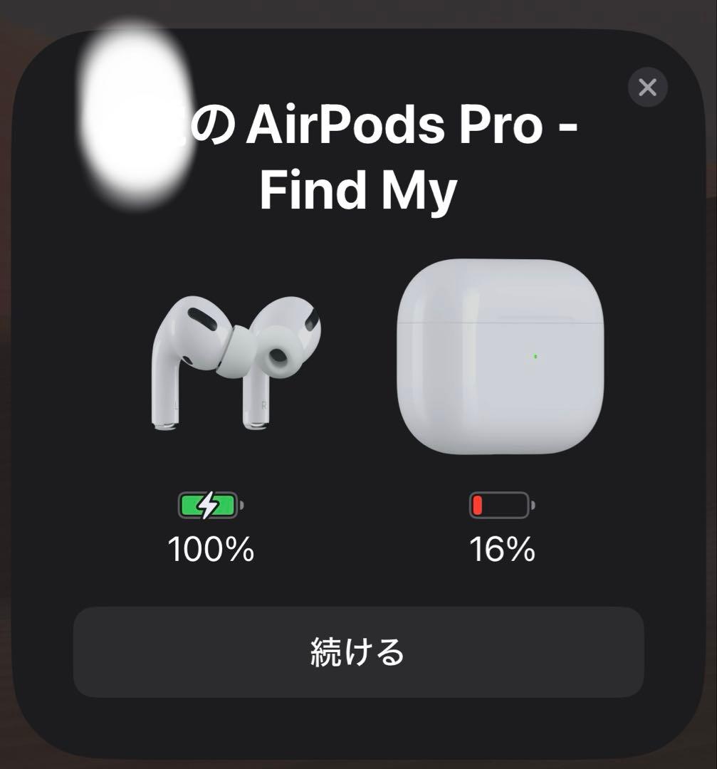 【中古】AirPods Pro 本体 充電ケース付き 箱付き