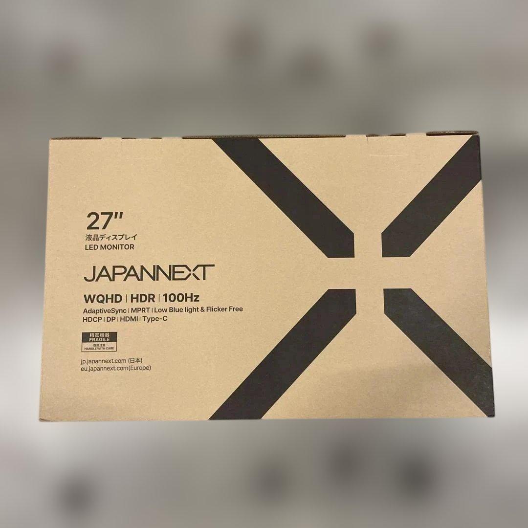 JAPANNEXT 27インチ 液晶モニター
